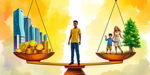 El Balance entre Riqueza Material y Bienestar Personal